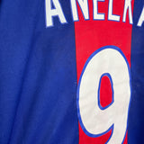 Shop 2000/01 PSG ANELKA #9 HOME SHIRT (XL) NIKE, classic football shirts, vintage football shirts & retro soccer jerseys at Cult Kits