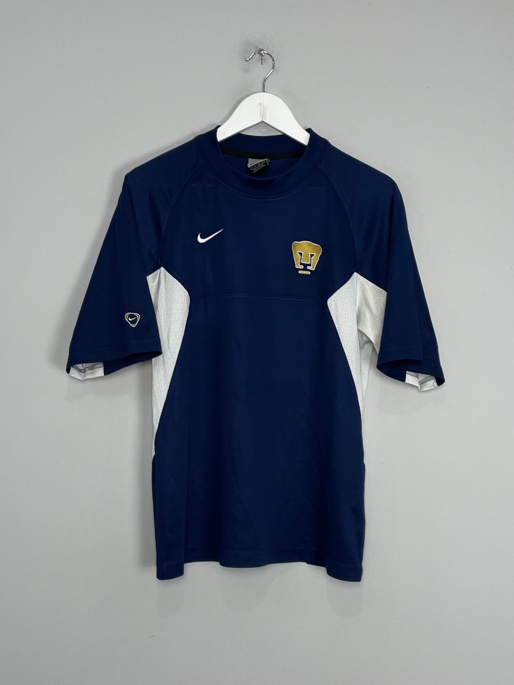 Shop 1996 UNAM PUMAS TRAINING SHIRT (S) NIKE, classic football shirts, vintage football shirts & retro soccer jerseys at Cult Kits