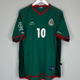 2002/03 MEXICO C.BLANCO #10 HOME SHIRT (XXL) ATLETICA