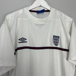 Shop 2001 ENGLAND TRAINING SHIRT (XXL) UMBRO, classic football shirts, vintage football shirts & retro soccer jerseys at Cult Kits
