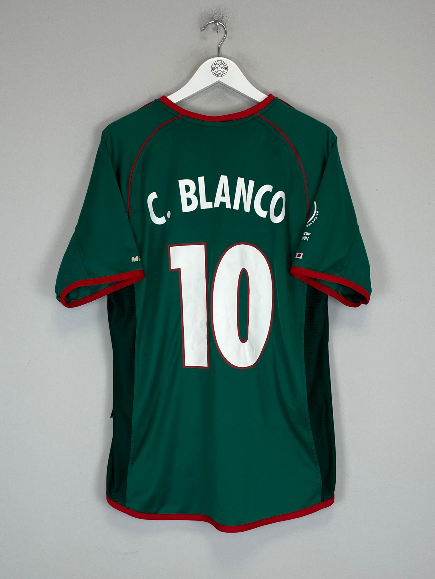 Buy 2002/03 MEXICO C.BLANCO 10 HOME SHIRT (XXL) ATLETICA ~ Free worldwide shipping available ~ Authentic Vintage Football Shirts from Cult Kits