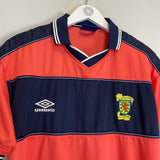 1999/00 SCOTLAND AWAY SHIRT (M) UMBRO