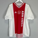 Buy 2004/05 AJAX IBRAHIMOVIC 9 HOME SHIRT (L) ADIDAS ~ Free worldwide shipping available ~ Authentic Vintage Football Shirts from Cult Kits