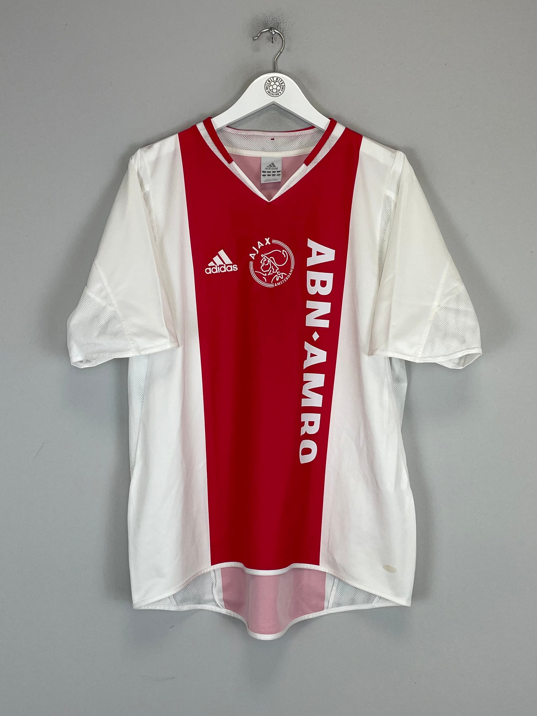 Buy 2004/05 AJAX IBRAHIMOVIC 9 HOME SHIRT (L) ADIDAS ~ Free worldwide shipping available ~ Authentic Vintage Football Shirts from Cult Kits