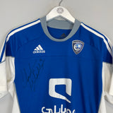 Shop 2010/11 AL HILAL *SIGNED* #10 HOME SHIRT (M) ADIDAS, classic football shirts, vintage football shirts & retro soccer jerseys at Cult Kits