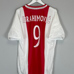 Buy 2004/05 AJAX IBRAHIMOVIC 9 HOME SHIRT (L) ADIDAS ~ Free worldwide shipping available ~ Authentic Vintage Football Shirts from Cult Kits