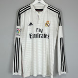 2014/15 REAL MADRID RONALDO #7 L/S HOME SHIRT (L) ADIDAS