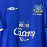 Shop 2005/06 EVERTON HOME SHIRT (L) UMBRO, classic football shirts, vintage football shirts & retro soccer jerseys at Cult Kits