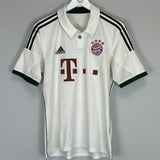 2013/14 BAYERN MUNICH SCHWEINSTEIGER #31 AWAY SHIRT (M) ADIDAS