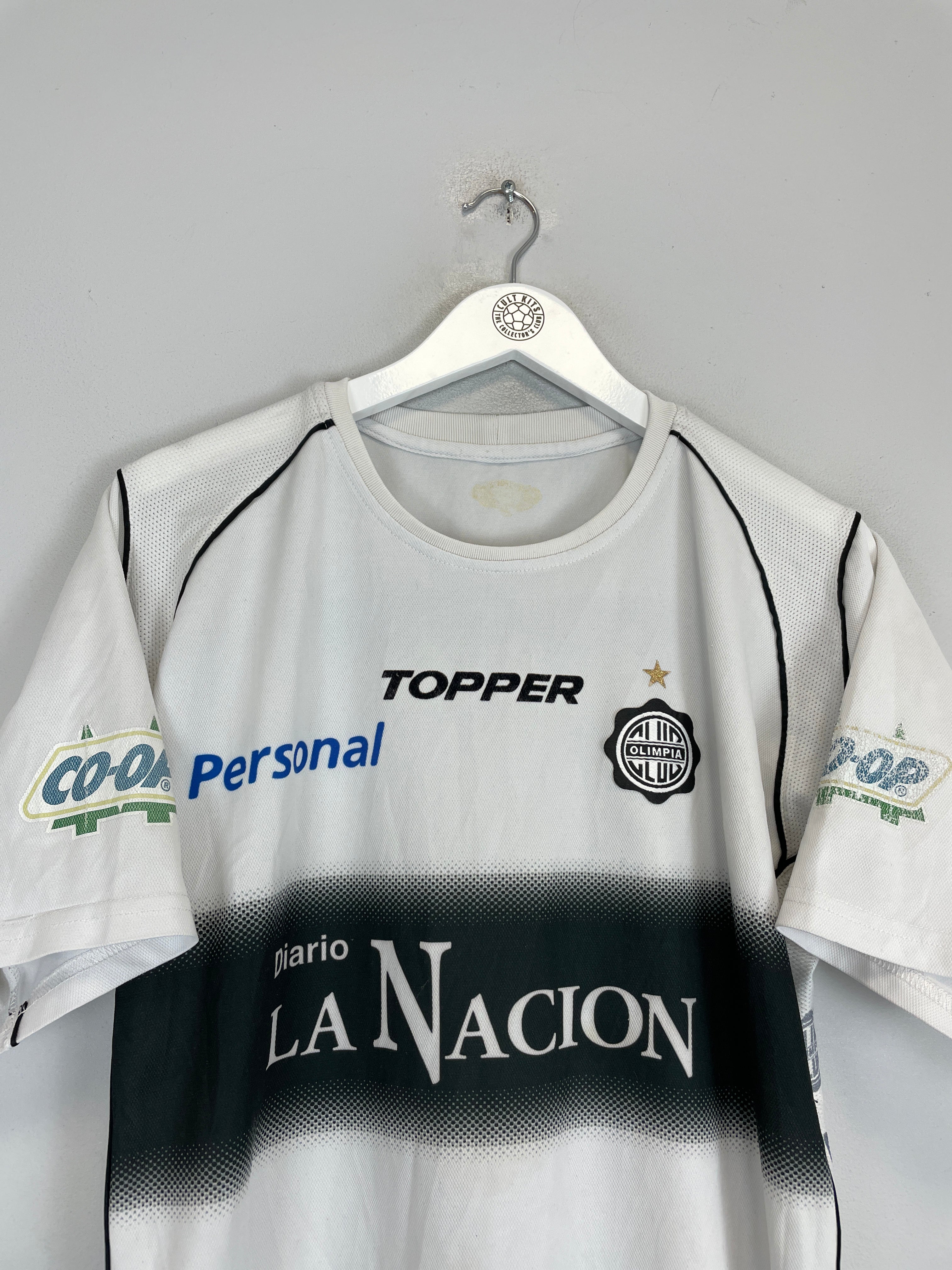 Shop 2002/03 CLUB OLIMPIA HOME SHIRT (M) TOPPER, classic football shirts, vintage football shirts & retro soccer jerseys at Cult Kits
