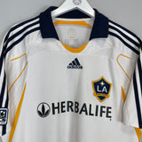2007/08 LA GALAXY BECKHAM #23 HOME SHIRT (L) ADIDAS