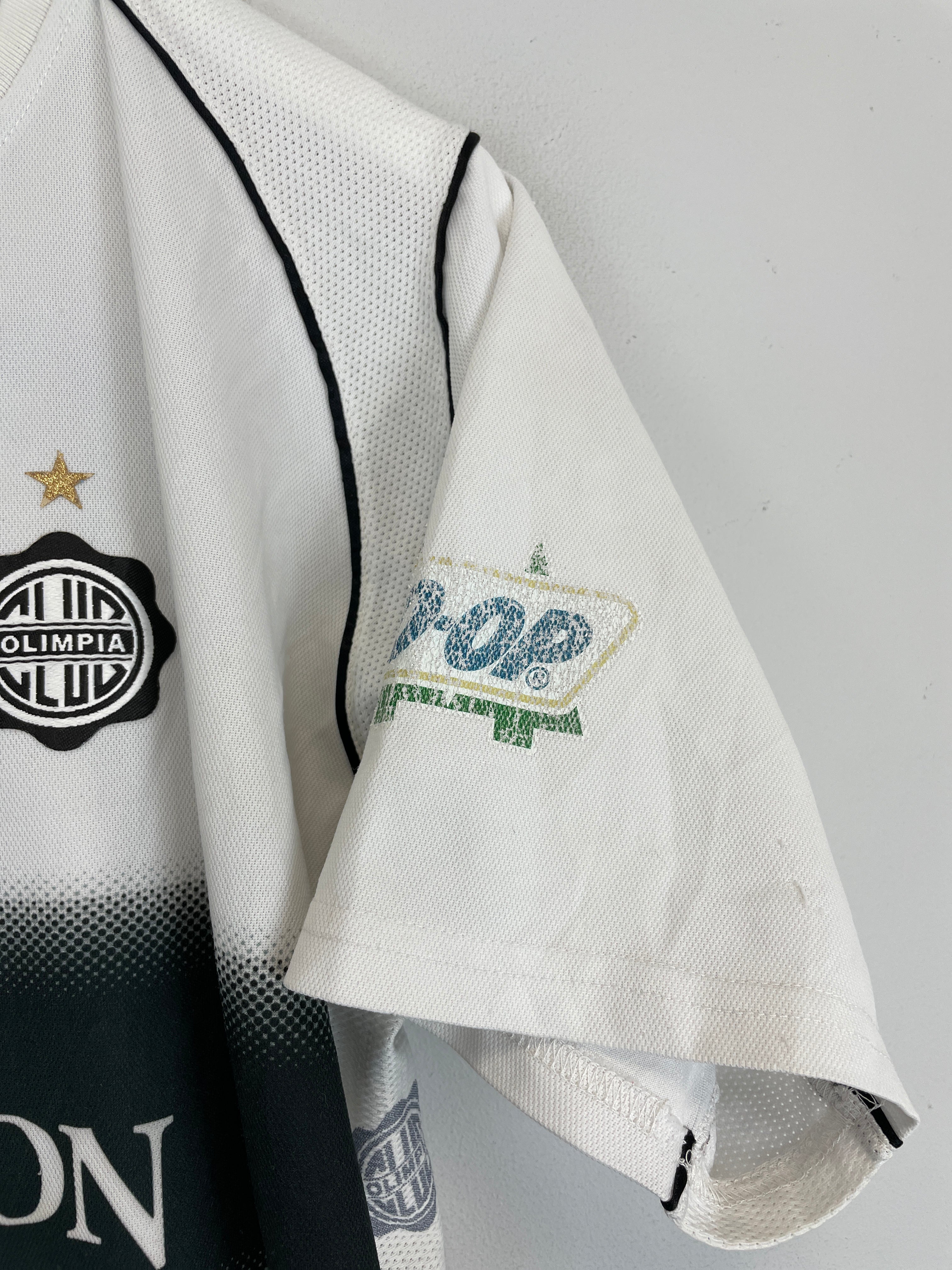 Shop 2002/03 CLUB OLIMPIA HOME SHIRT (M) TOPPER, classic football shirts, vintage football shirts & retro soccer jerseys at Cult Kits