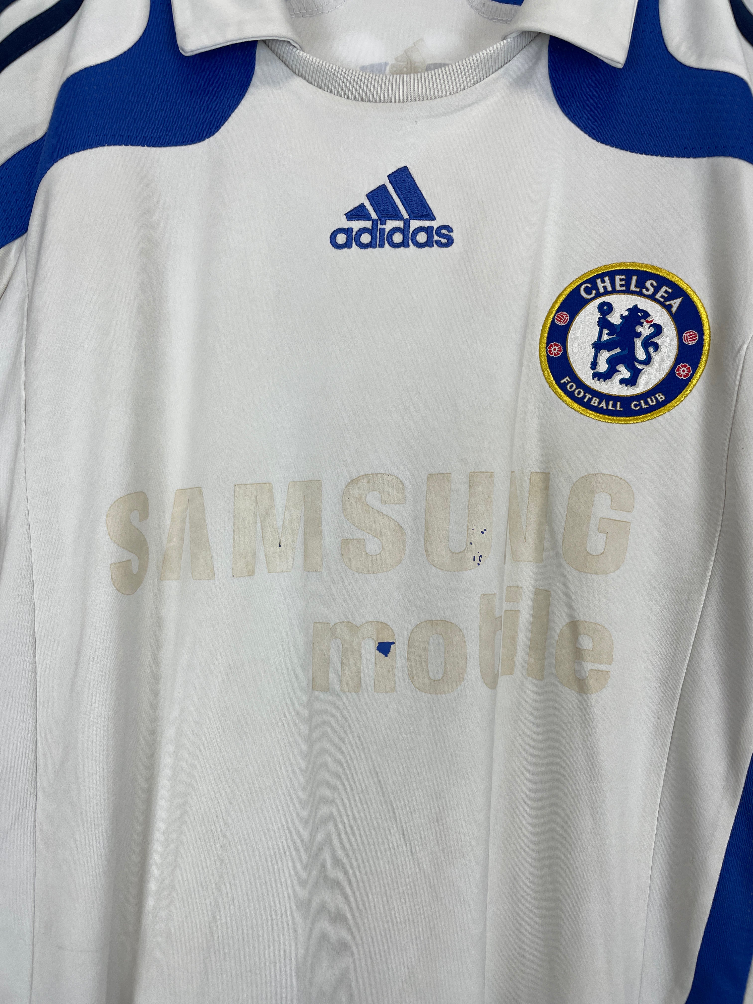 Shop 2007/08 CHELSEA SHEVCHENKO #7 AWAY SHIRT (M) ADIDAS, classic football shirts, vintage football shirts & retro soccer jerseys at Cult Kits