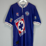 1997/99 CRUZ AZUL HOME SHIRT (L) FILA