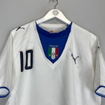 Shop 2006/08 ITALY TOTTI #10 AWAY SHIRT (L) PUMA, classic football shirts, vintage football shirts & retro soccer jerseys at Cult Kits