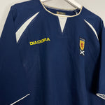 Shop 2003/05 SCOTLAND HOME SHIRT (XL) DIADORA, classic football shirts, vintage football shirts & retro soccer jerseys at Cult Kits