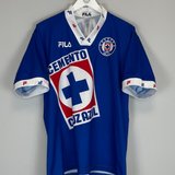 1997/98 CRUZ AZUL HOME SHIRT (M) FILA