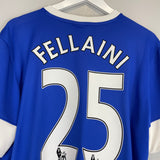 2012/13 EVERTON FELLAINI #25 HOME SHIRT (XL) NIKE