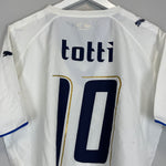 Shop 2006/08 ITALY TOTTI #10 AWAY SHIRT (L) PUMA, classic football shirts, vintage football shirts & retro soccer jerseys at Cult Kits