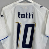 Shop 2006/08 ITALY TOTTI #10 AWAY SHIRT (L) PUMA, classic football shirts, vintage football shirts & retro soccer jerseys at Cult Kits