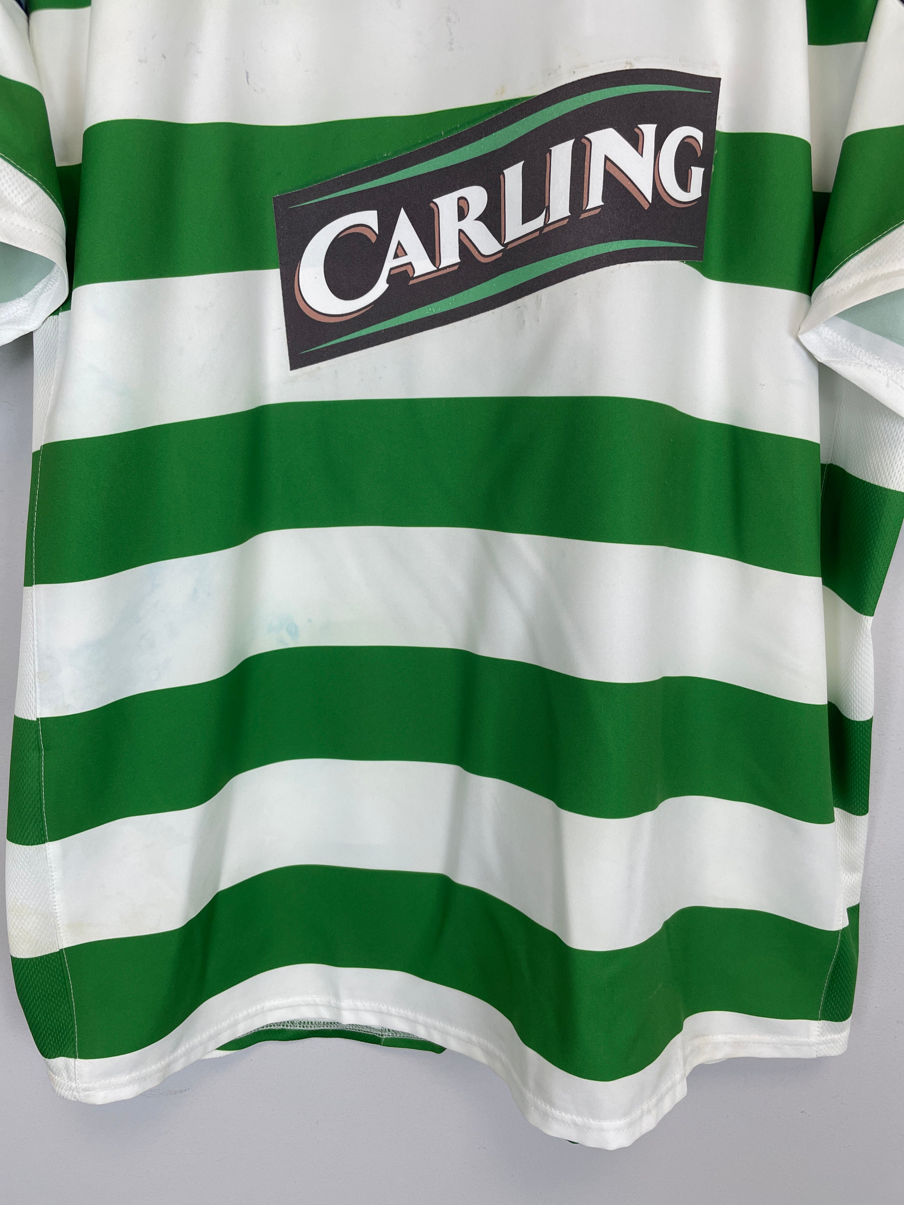 Shop 2005/07 CELTIC KEANE #16 HOME SHIRT (XXL) NIKE, classic football shirts, vintage football shirts & retro soccer jerseys at Cult Kits