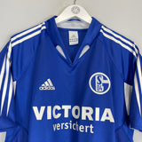 2004/05 SCHALKE HOME SHIRT (M) ADIDAS