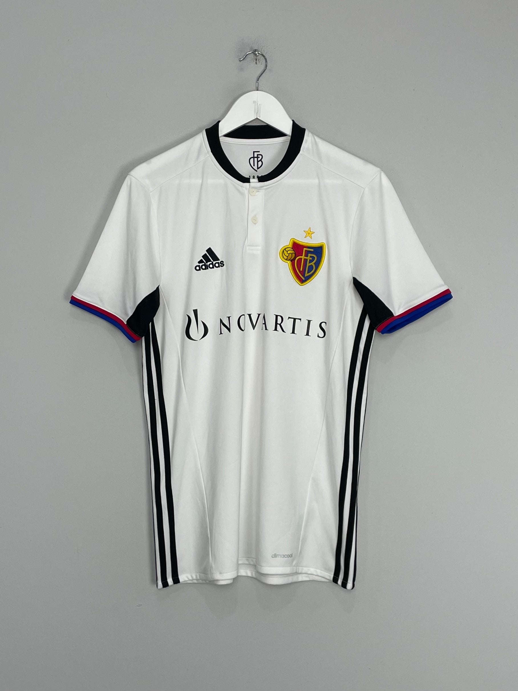Shop 2016/17 FC BASEL AWAY SHIRT (M) ADIDAS, classic football shirts, vintage football shirts & retro soccer jerseys at Cult Kits