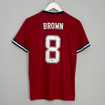 Shop 2021/22 ABERDEEN BROWN #8 HOME SHIRT (S) ADIDAS, classic football shirts, vintage football shirts & retro soccer jerseys at Cult Kits