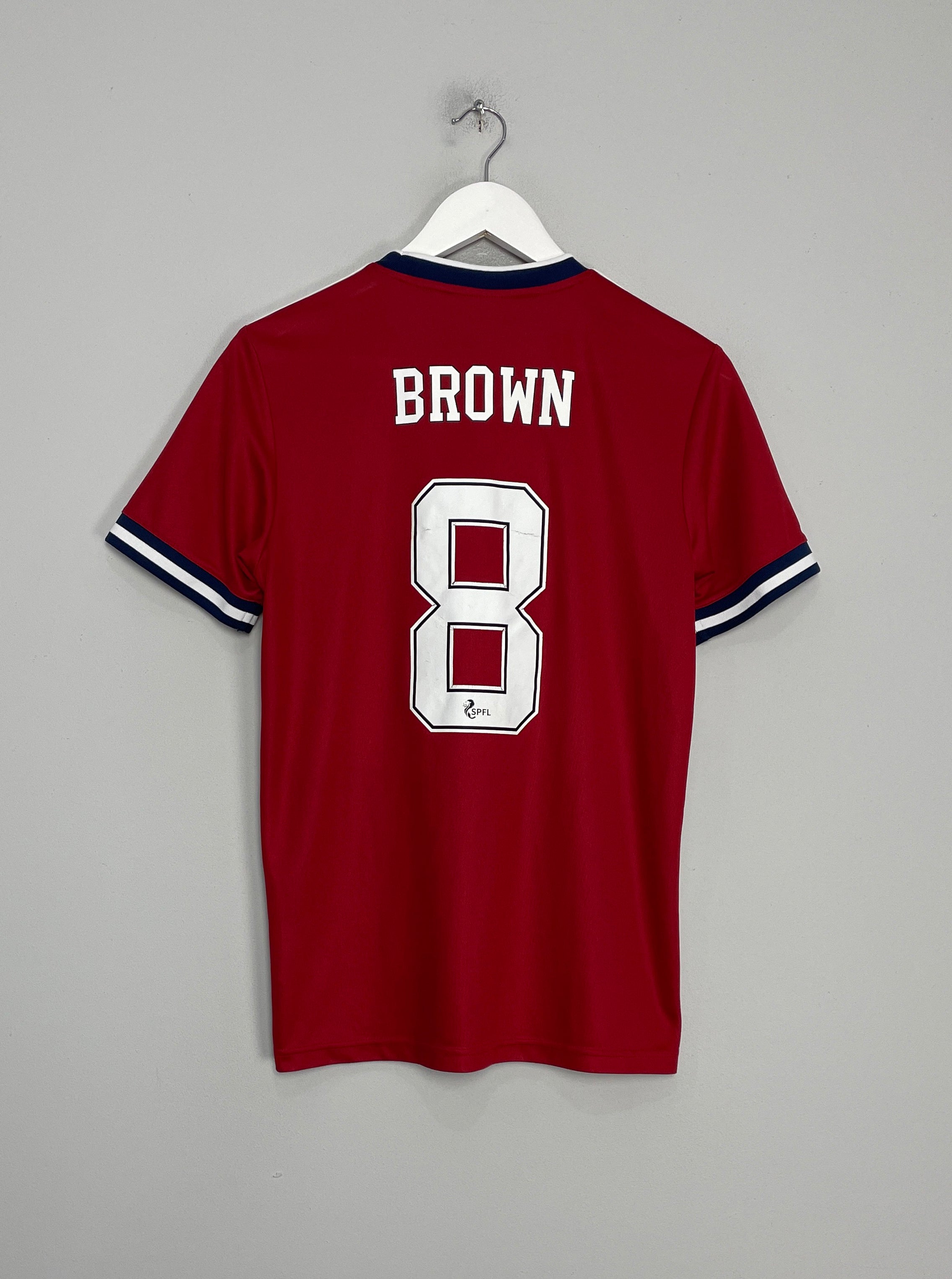 Shop 2021/22 ABERDEEN BROWN #8 HOME SHIRT (S) ADIDAS, classic football shirts, vintage football shirts & retro soccer jerseys at Cult Kits