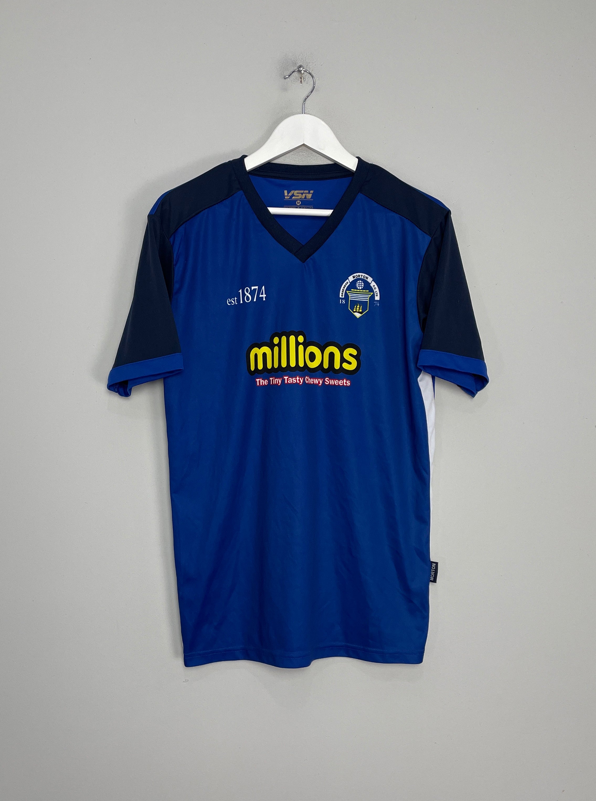 Shop 2018/19 GREENOCK MORTON TRAINING SHIRT (M) VSN, classic football shirts, vintage football shirts & retro soccer jerseys at Cult Kits
