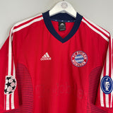2002/03 BAYERN MUNICH C/L HOME SHIRT (XL) ADIDAS
