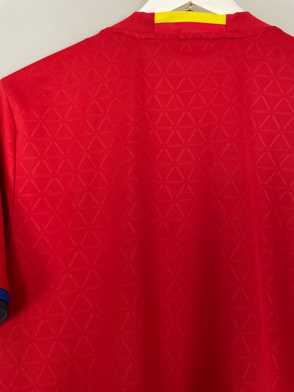 2016/17 SPAIN HOME SHIRT (M) ADIDAS