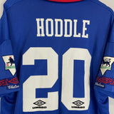 Shop 1993/94 CHELSEA HODDLE #20 HOME SHIRT (XL) UMBRO, classic football shirts, vintage football shirts & retro soccer jerseys at Cult Kits
