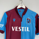 Shop 2019/20 TRABZONSPOR STURRIDGE #19 HOME SHIRT (M) MACRON, classic football shirts, vintage football shirts & retro soccer jerseys at Cult Kits