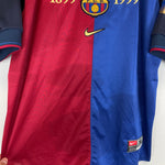 Shop 1999/00 BARCELONA *CENTENARY* HOME SHIRT (XL) NIKE, classic football shirts, vintage football shirts & retro soccer jerseys at Cult Kits