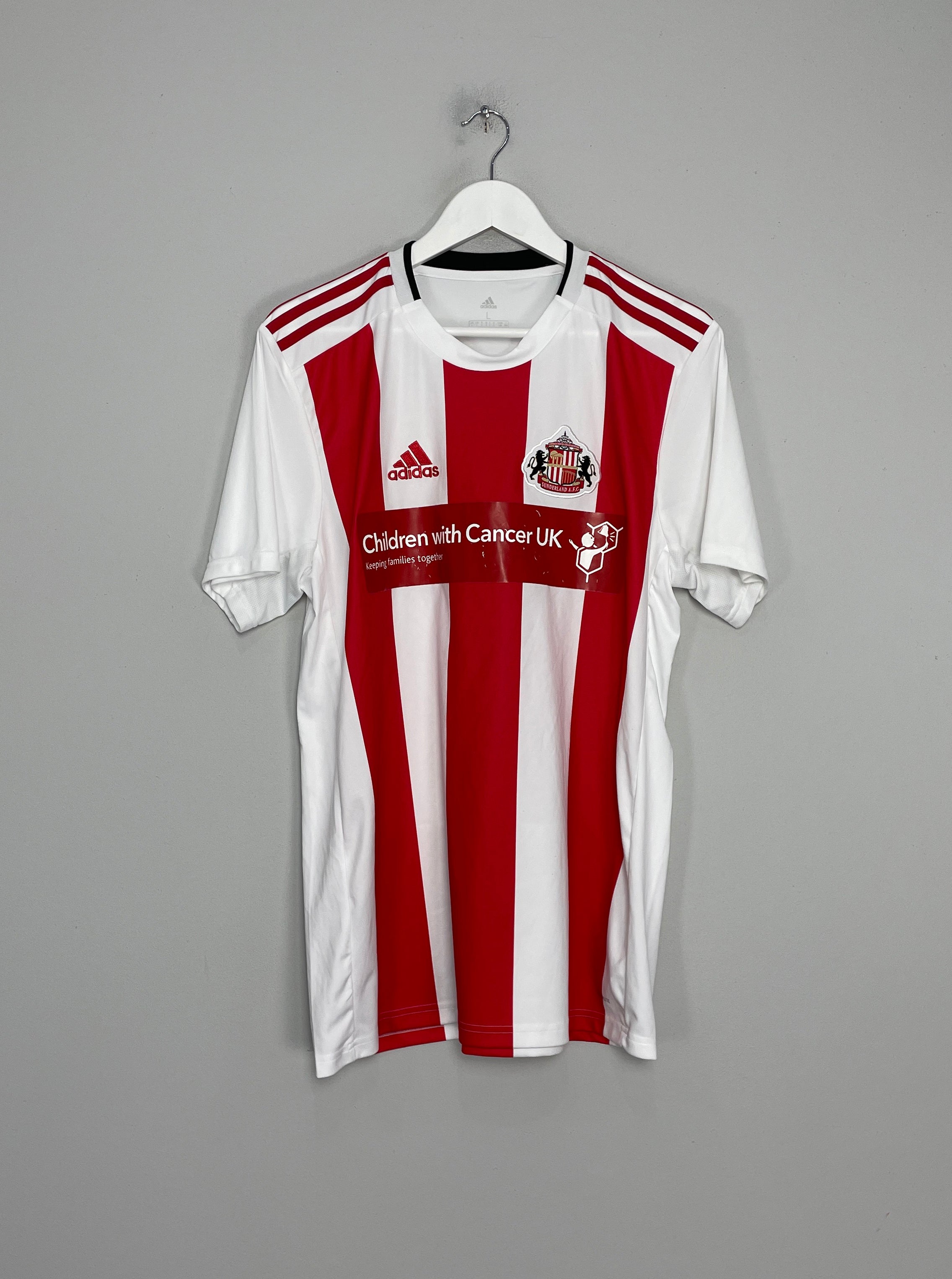 Shop 2019/20 SUNDERLAND HOME SHIRT (L) ADIDAS, classic football shirts, vintage football shirts & retro soccer jerseys at Cult Kits