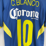 2005/06 CLUB AMERICA C.BLANCO #10 AWAY SHIRT (L) NIKE