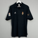 2001/02 REAL MADRID ZIDANE #5 AWAY SHIRT (M) ADIDAS