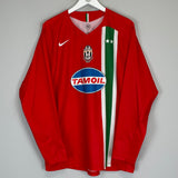 2005/06 JUVENTUS DEL PIERO #10 L/S AWAY SHIRT (M) NIKE