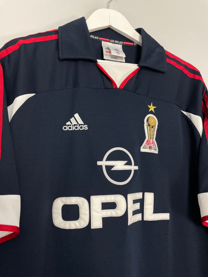 1999/00 AC MILAN CENTENARY THIRD SHIRT (XL) ADIDAS