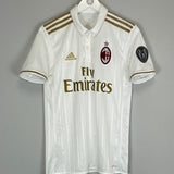 Shop 2016/17 AC MILAN BACCA #70 AWAY SHIRT (S) ADIDAS, classic football shirts, vintage football shirts & retro soccer jerseys at Cult Kits