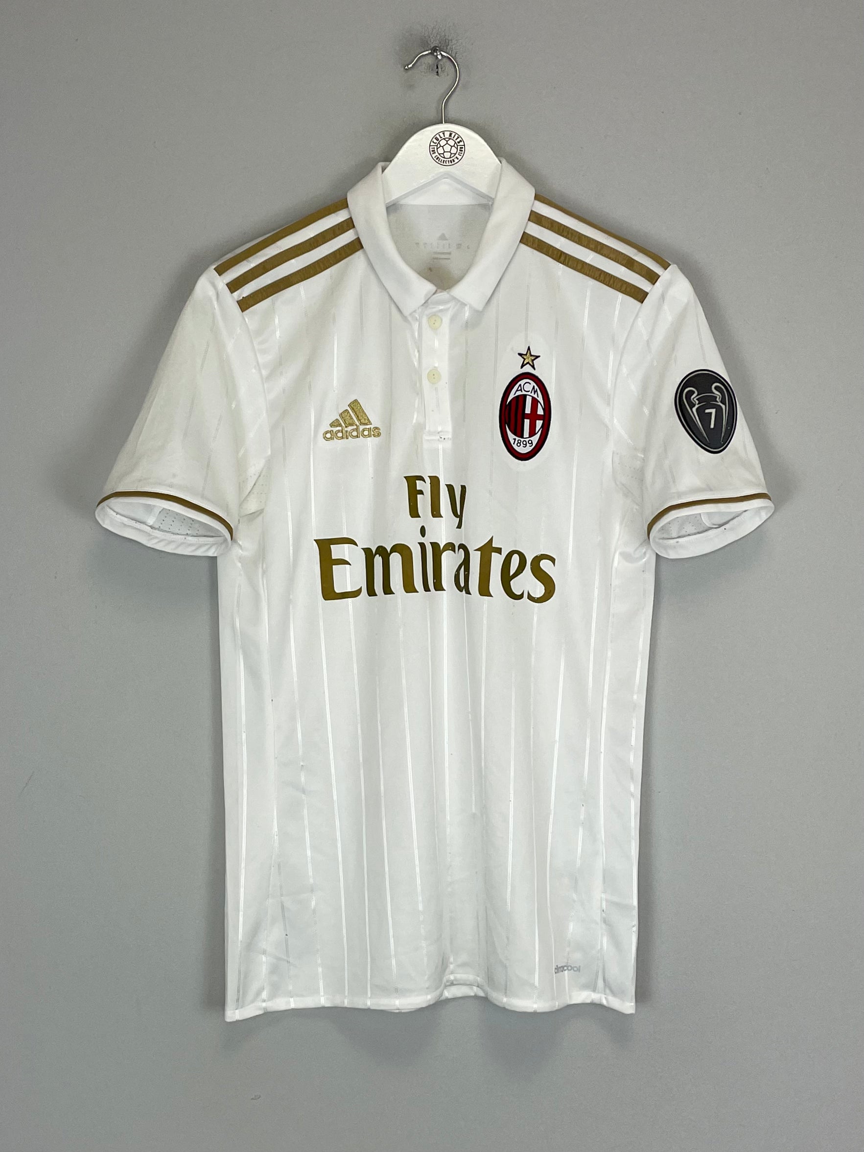 Shop 2016/17 AC MILAN BACCA #70 AWAY SHIRT (S) ADIDAS, classic football shirts, vintage football shirts & retro soccer jerseys at Cult Kits