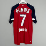 Shop 2019/20 LILLE OSIMHEN #7 HOME SHIRT (L) NEW BALANCE, classic football shirts, vintage football shirts & retro soccer jerseys at Cult Kits