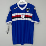 Shop 2010/11 SAMPDORIA *BNWT* HOME SHIRT (XL) KAPPA, classic football shirts, vintage football shirts & retro soccer jerseys at Cult Kits
