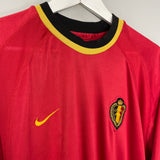 Shop 2000/01 BELGIUM HOME SHIRT (XL) NIKE, classic football shirts, vintage football shirts & retro soccer jerseys at Cult Kits