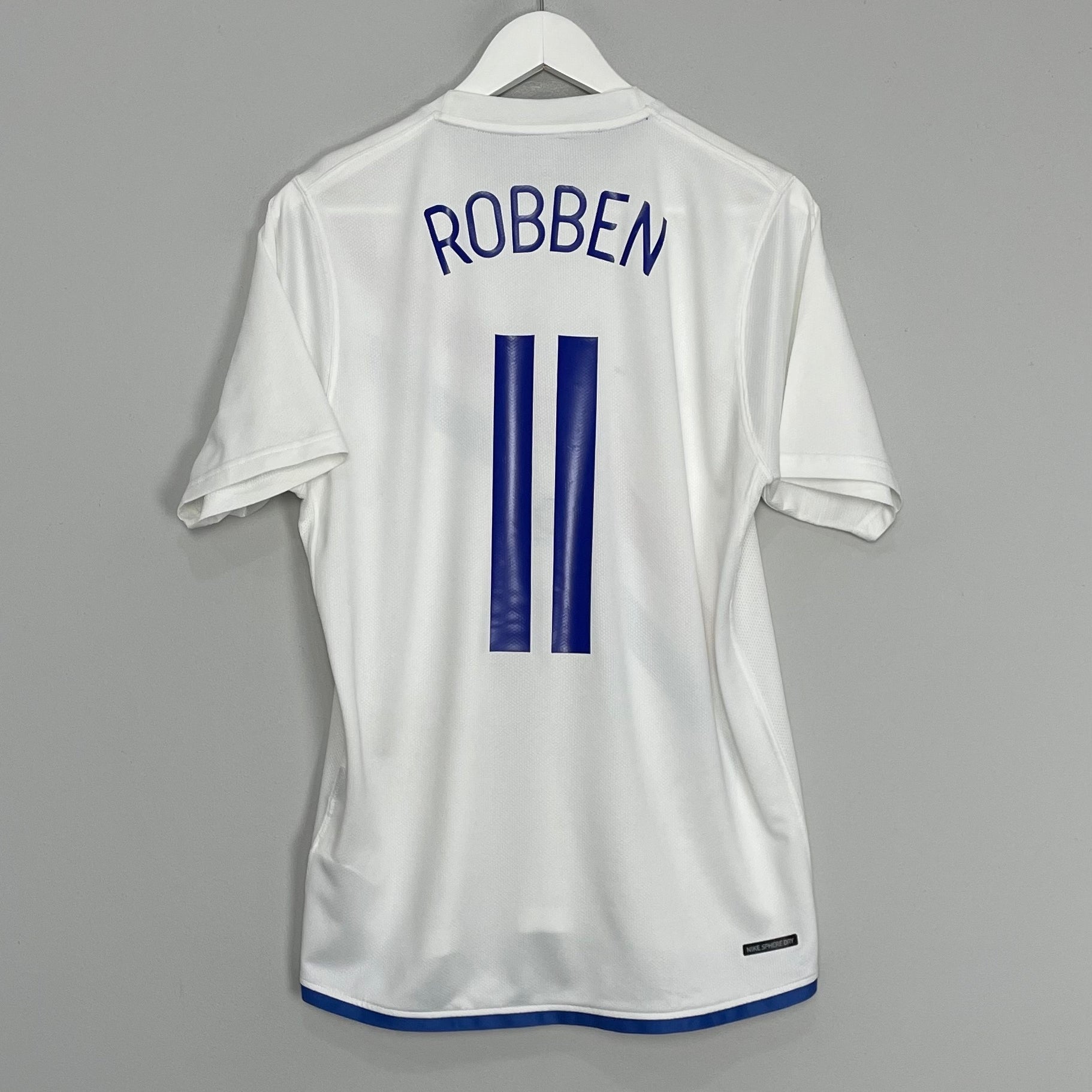 Shop 2006/08 NETHERLANDS ROBBEN #11 AWAY SHIRT (S) NIKE, classic football shirts, vintage football shirts & retro soccer jerseys at Cult Kits