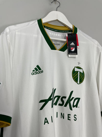 2018/19 PORTLAND TIMBERS *BNWT* PLAYER ISSUE AWAY SHIRT (XXL) ADIDAS