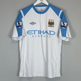 2010/11 MANCHESTER CITY ADEBAYOR #25 TRAINING SHIRT (L) UMBRO