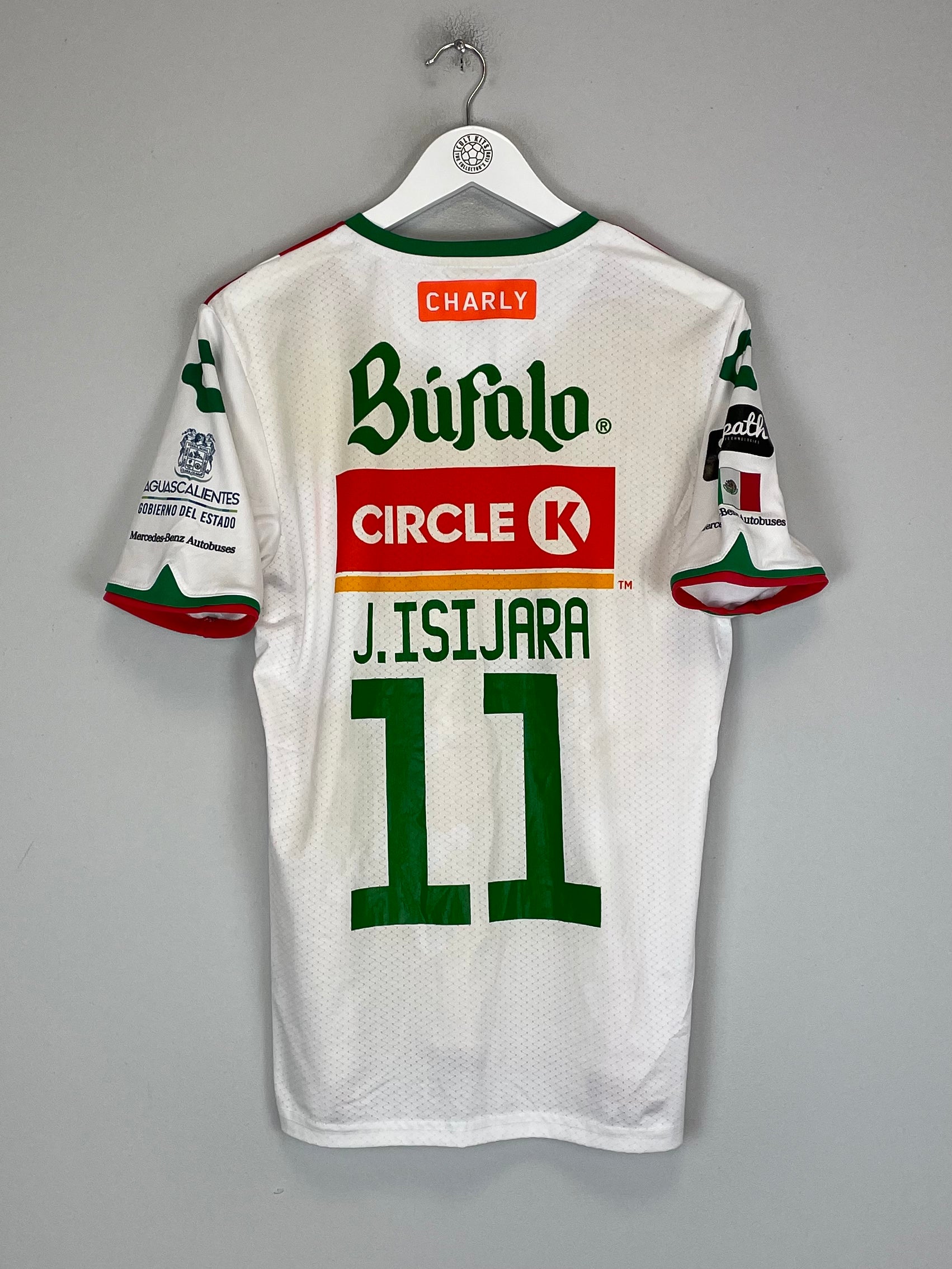 Shop 2017/18 NECAXA ISIJARA #11 HOME SHIRT (M) CHARLY, classic football shirts, vintage football shirts & retro soccer jerseys at Cult Kits