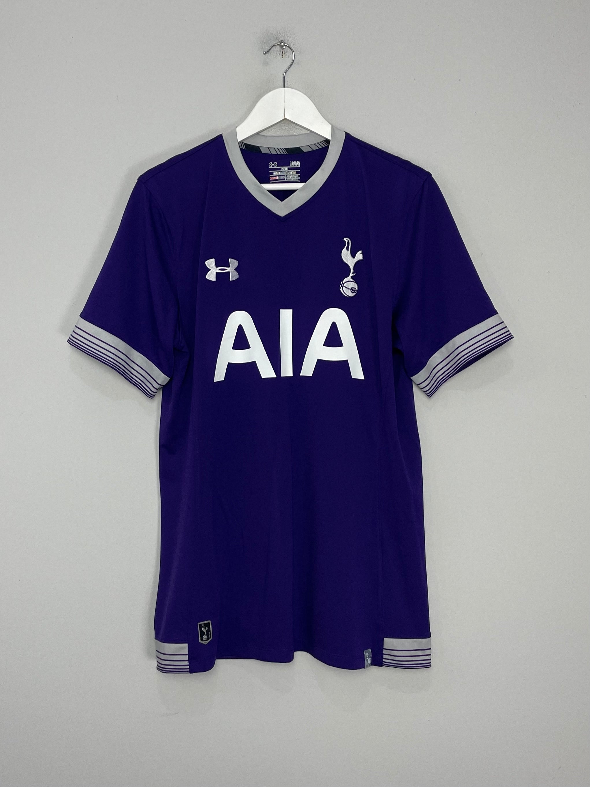 Shop 2015/16 TOTTENHAM ERIKSEN #23 THIRD SHIRT (L) UNDER ARMOUR, classic football shirts, vintage football shirts & retro soccer jerseys at Cult Kits